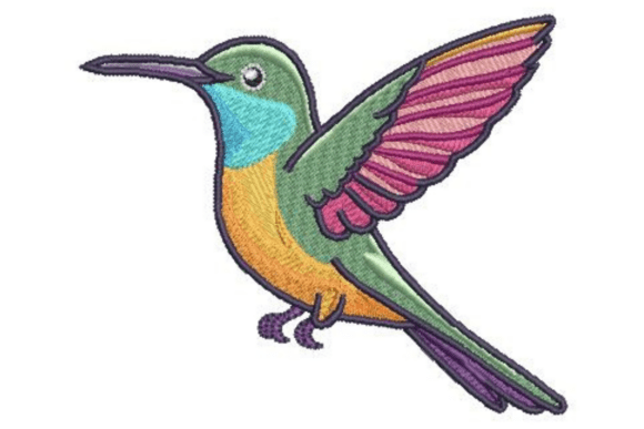 Hummingbird Embroidery: Light, Lively, and Ready for Real Projects
