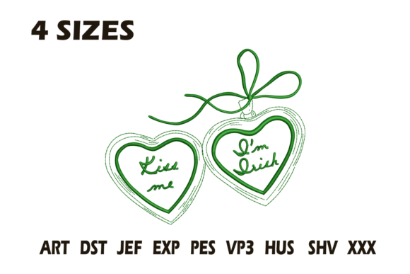 Kiss Me I’m Irish Embroidery
